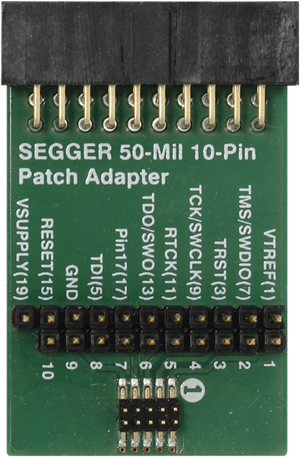 50-Mil 10-Pin Patch Adapter